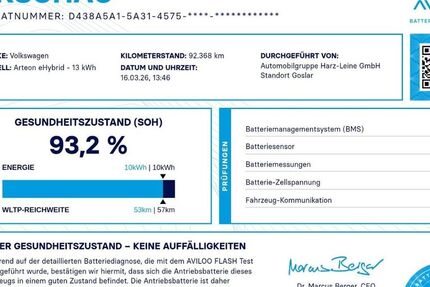 VW Arteon 92.367 km 28.065 &euro; Goslar 38644