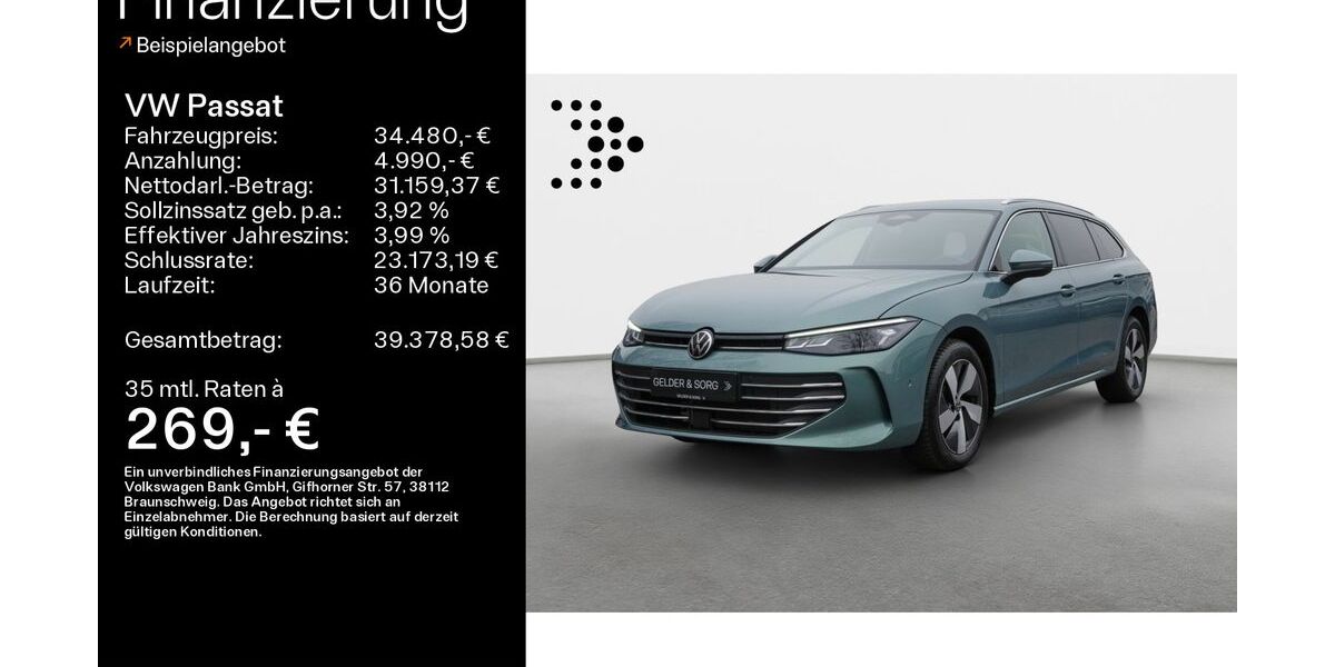 VW Passat 8.150 km 34.480 &euro; Haßfurt 97437