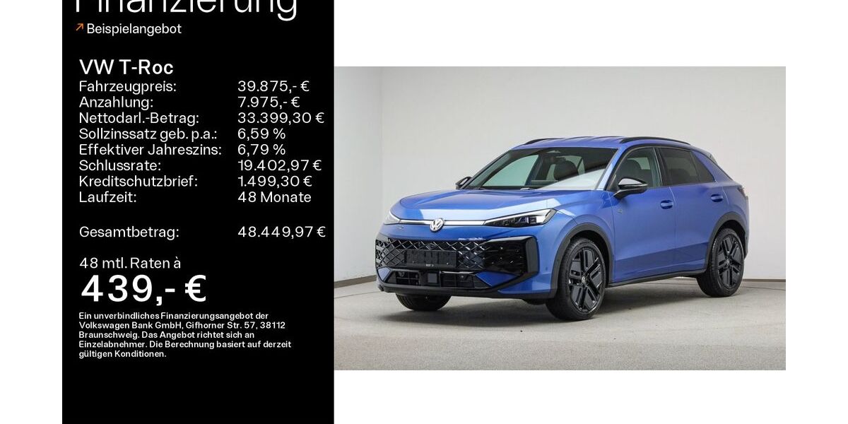 VW T-Roc 2.900 km 39.875 &euro; Mühlheim 63165