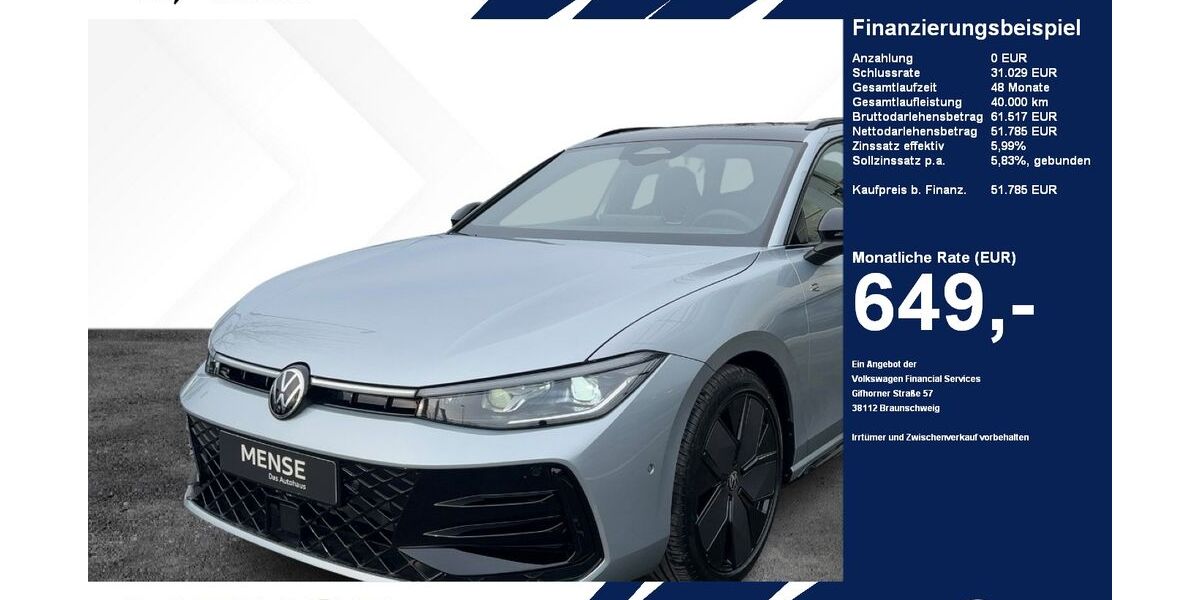 VW Passat 24.500 km 48.785 &euro; Gütersloh 33334