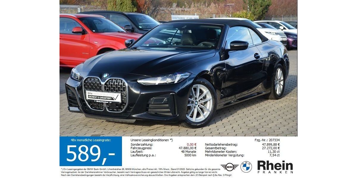 BMW 420 25.400 km 47.420 &euro; Lauf an der Pegnitz 91207