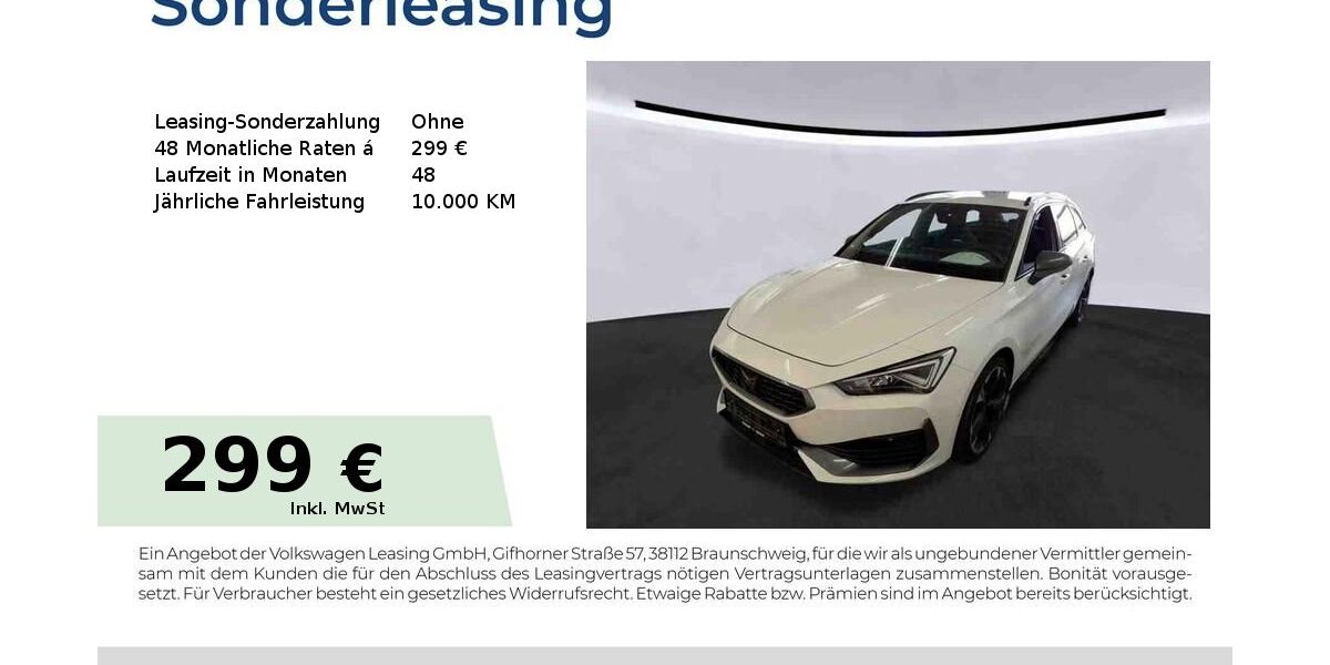 Cupra Leon 40.824 km 26.440 &euro; Bernburg 06406