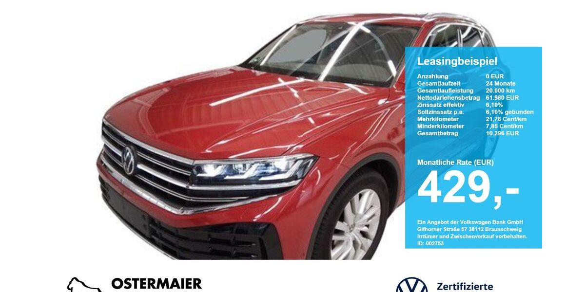 VW Touareg 14.110 km 61.900 &euro; Vilsbiburg 84137