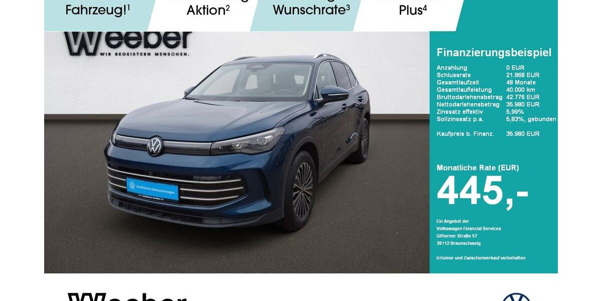 VW Tiguan 17.589 km 35.680 &euro; Calw 75365