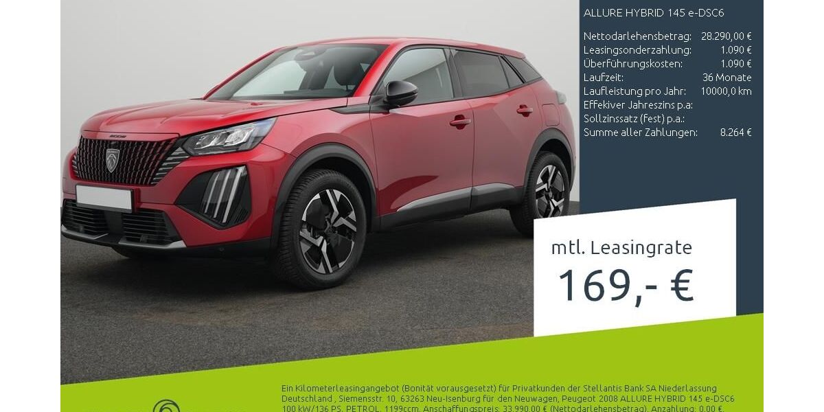 Peugeot 2008 1.800 km 28.290 &euro; Münster - Amelsbüren 48163