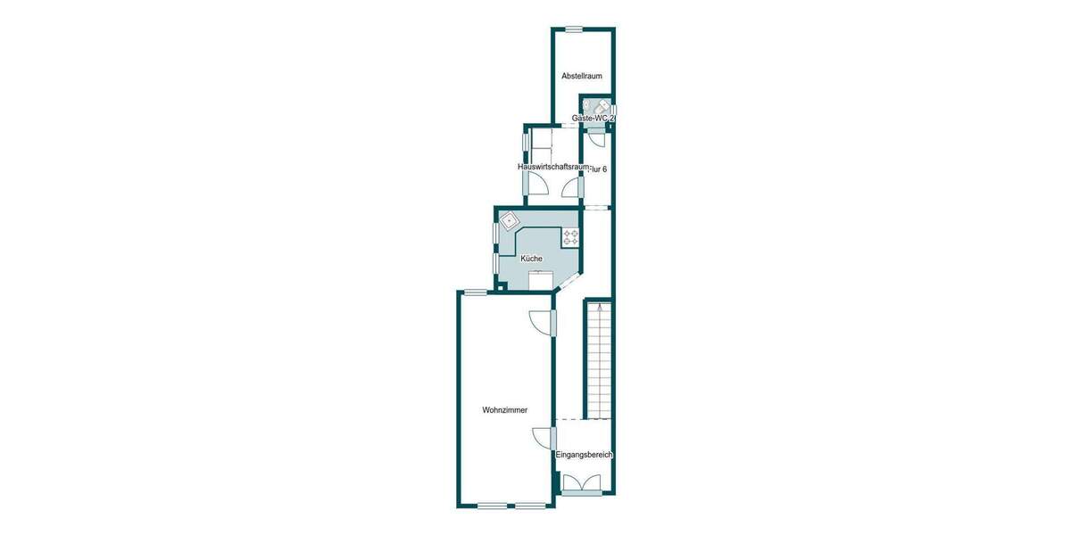 Reihenmittelhaus Bad Salzuflen Innenstadt - 6 Zimmer, 150 m&sup2;, 299.000&euro; | Angebot:25427761
