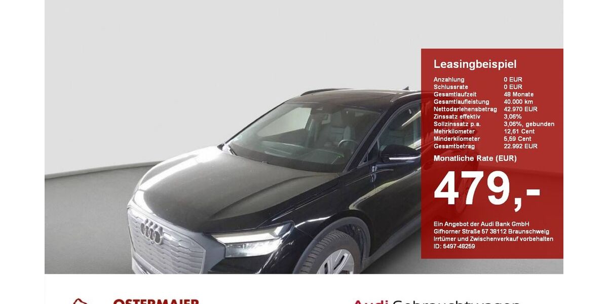 Audi Q4 e-tron 31.348 km 42.970 &euro; Mühldorf am Inn 84453