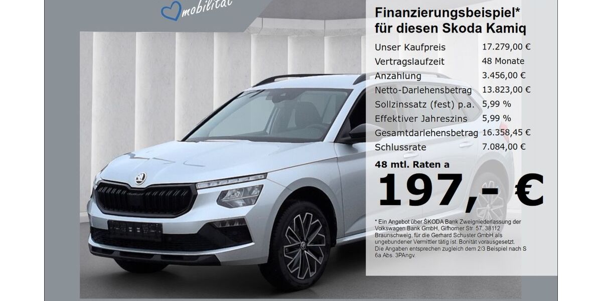 Skoda Kamiq 22.615 km 17.279 &euro; Ruhstorf 94099
