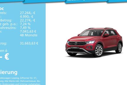 VW T-Roc 6.825 km 26.991 &euro; Mannheim 68309