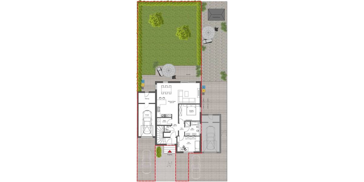 Etagenwohnung Erkelenz Immerath (Neu) - 3 Zimmer, 94 m&sup2;, 385.000&euro; | Angebot:23954339