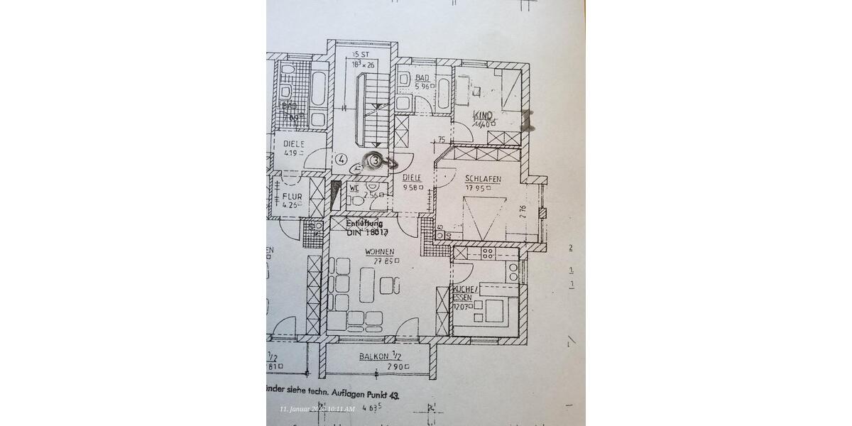 Wohnung zu vermieten in Mettenheim 3 zimmer