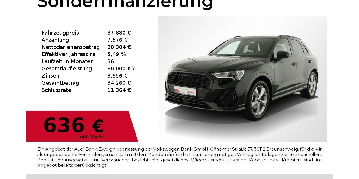 Audi Q3 16.080 km 37.880 &euro; Nürnberg 90441
