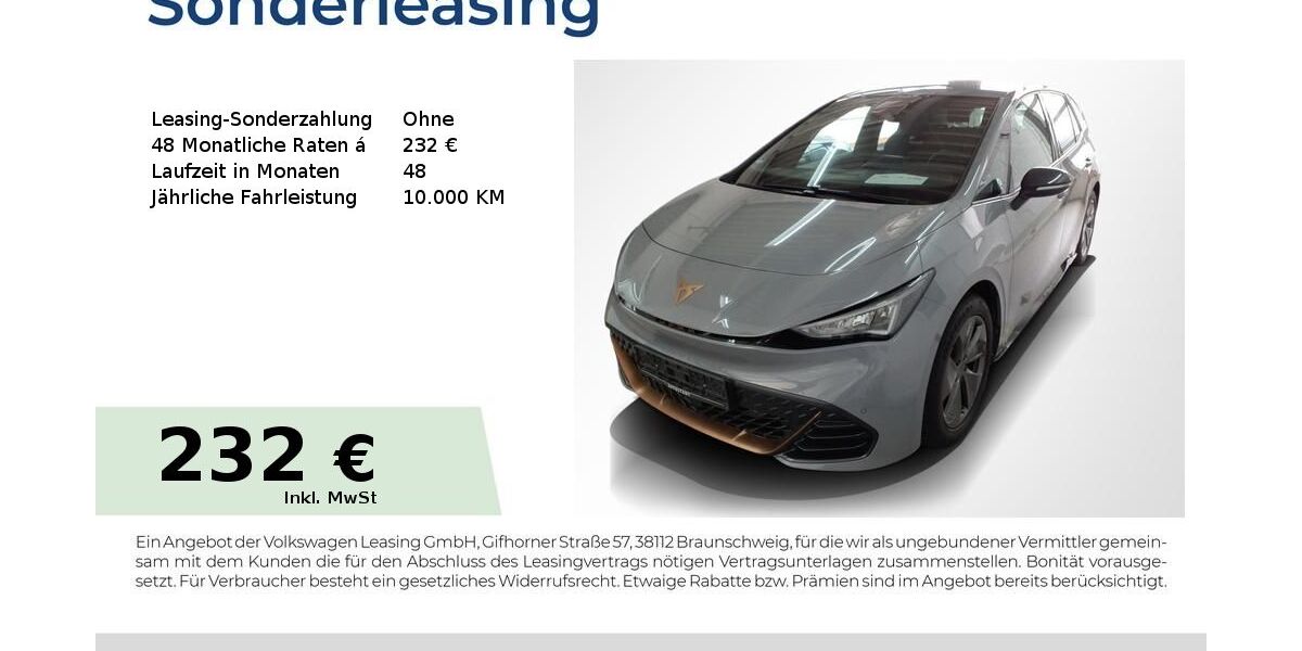 Cupra Born 20.562 km 23.440 &euro; Bernburg 06406