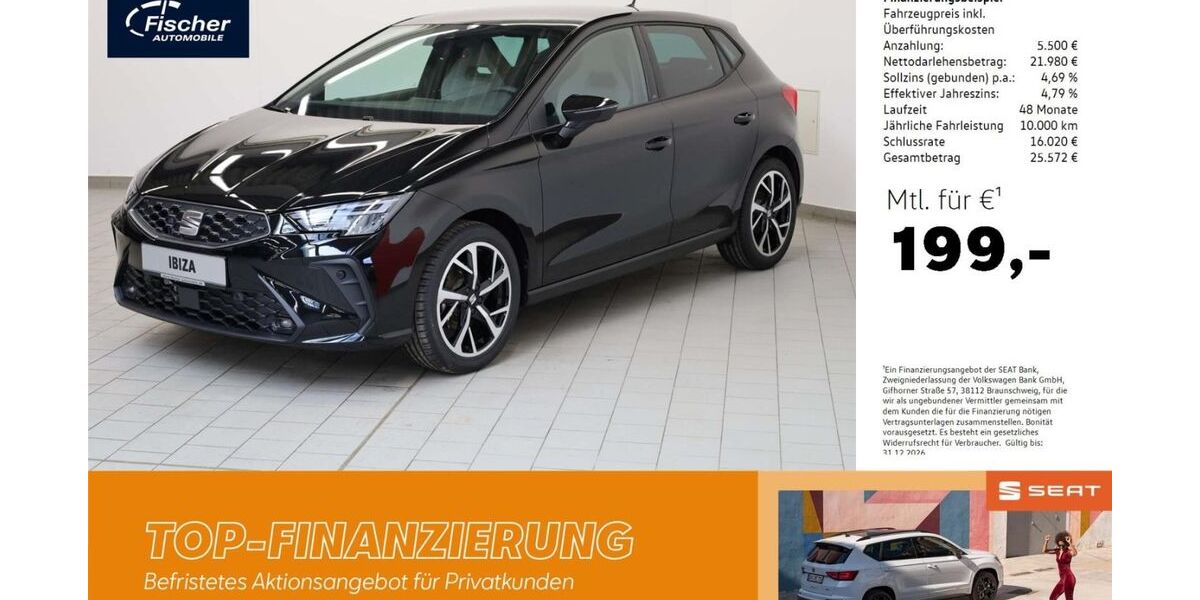 Seat Ibiza 1.415 km 27.480 &euro; Amberg 92224