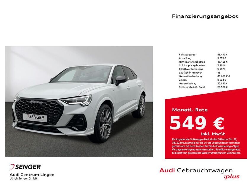 Audi Q3 4.900 km 49.490 € Lingen 49809
