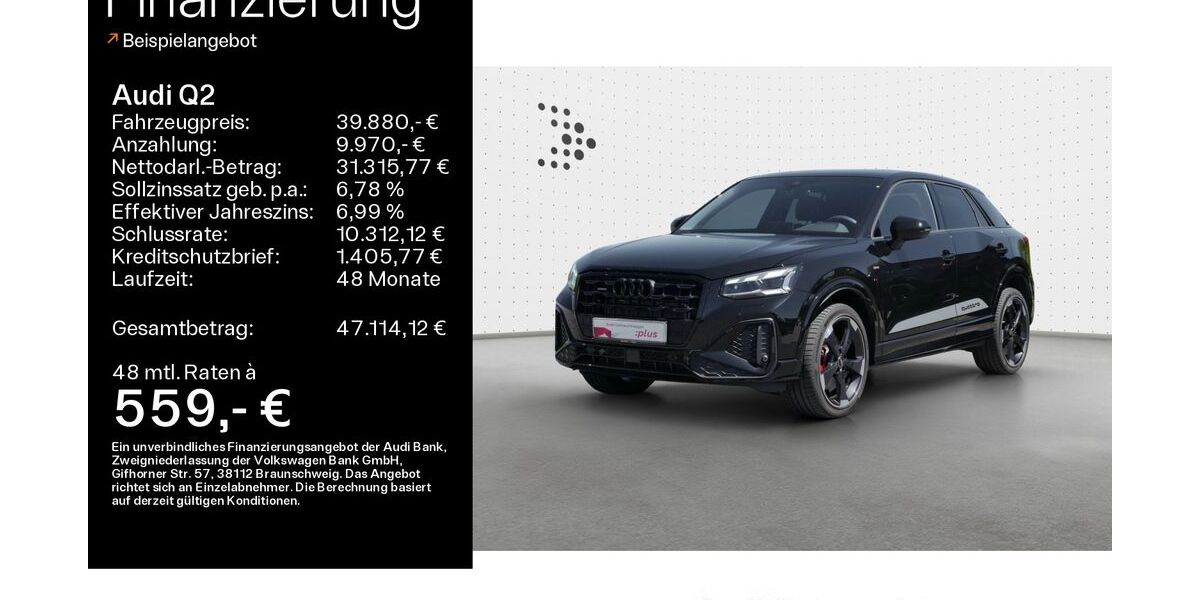 Audi Q2 24.900 km 39.880 &euro; Haßfurt 97437