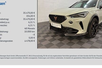 Cupra Formentor 86.000 km 35.470 &euro; Reichenberg 97234