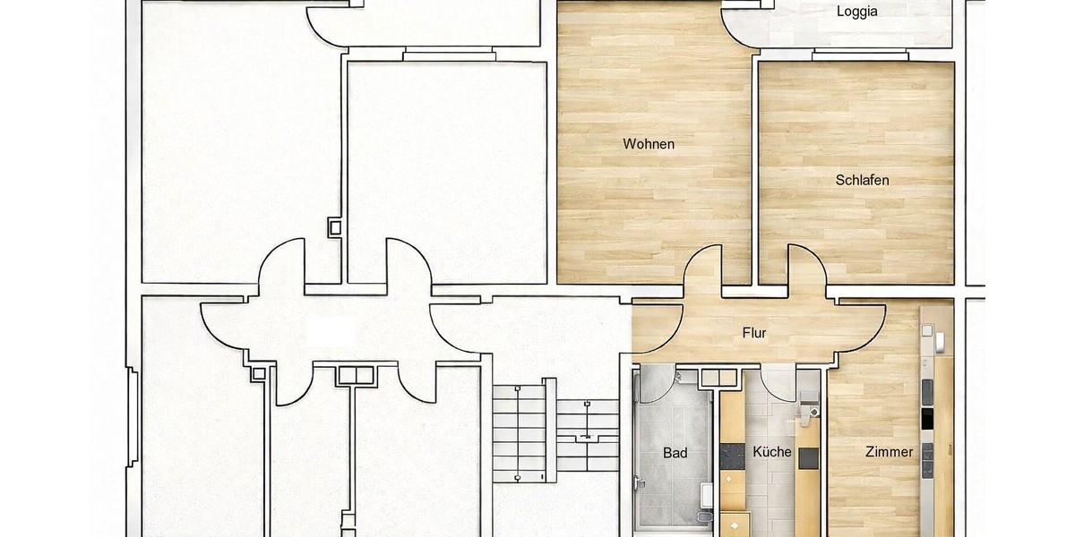 Frankfurt-Griesheim: Schicke (familiengerechte) 3-Zimmer-Wohnung mit Balkon - Garage optional 3 zimmer