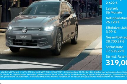 VW Golf 10.084 km 28.750 &euro; Bernsdorf 09337