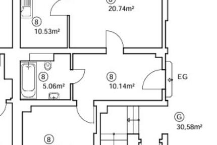 Wohnung Großenhain - 2 Zimmer, 60 m&sup2;, 450&euro; | Angebot:26095231