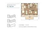 Etagenwohnung Pocking Hartkirchen - 2 Zimmer, 71 m&sup2;, 297.407&euro; | Angebot:25670736