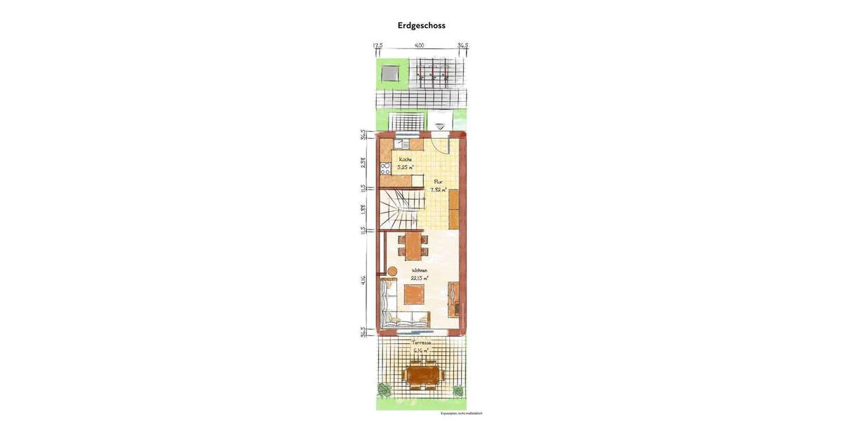 Reihenmittelhaus München Untergiesing-Harlaching - 5 Zimmer, 117 m&sup2;, 2.900&euro; | Angebot:24937018