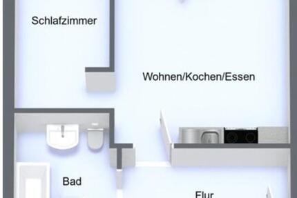 Singlewohnung in Fischbach, ruhig, grün & barrierefrei 2 zimmer