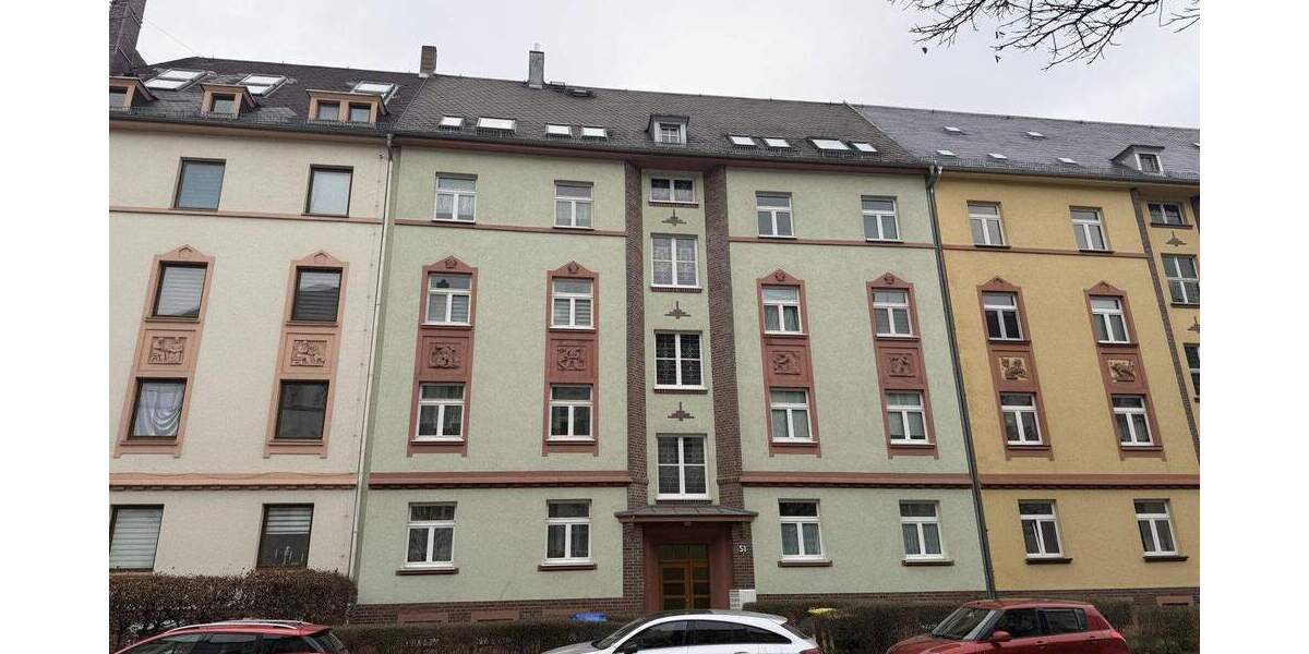 Etagenwohnung Zwickau-Pölbitz Pölbitz - 2 Zimmer, 56 m&sup2;, 49.000&euro; | Angebot:24689570