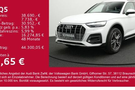 Audi Q5 52.200 km 36.710 € Gersthofen 86368