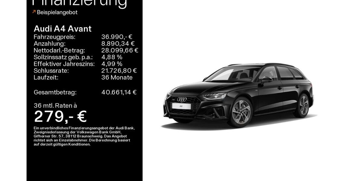 Audi A4 46.937 km 36.990 &euro; Ebern 96106
