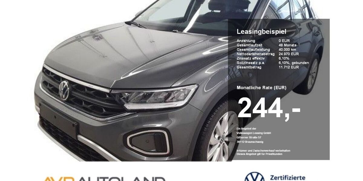 VW T-Roc 7.927 km 24.970 &euro; Burghausen 84489