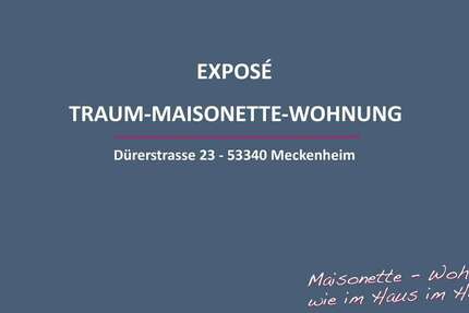 Wohnung Meckenheim - 3 Zimmer, 83 m&sup2;, 308.000&euro; | Angebot:25429088