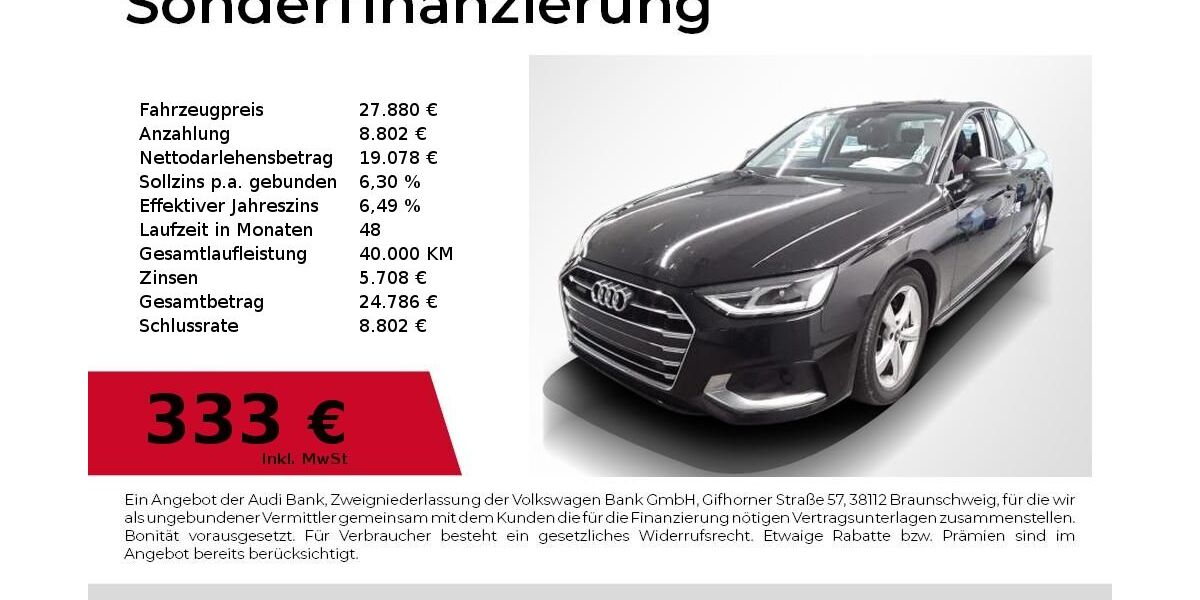 Audi A4 98.600 km 27.880 &euro; Nürnberg 90411