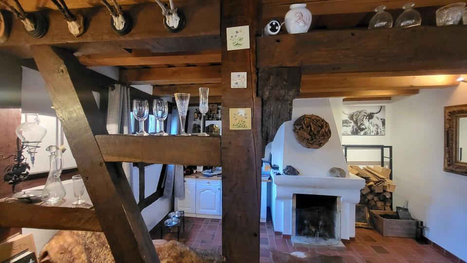 Bauernhaus in Rodenbach, historische Hofreite