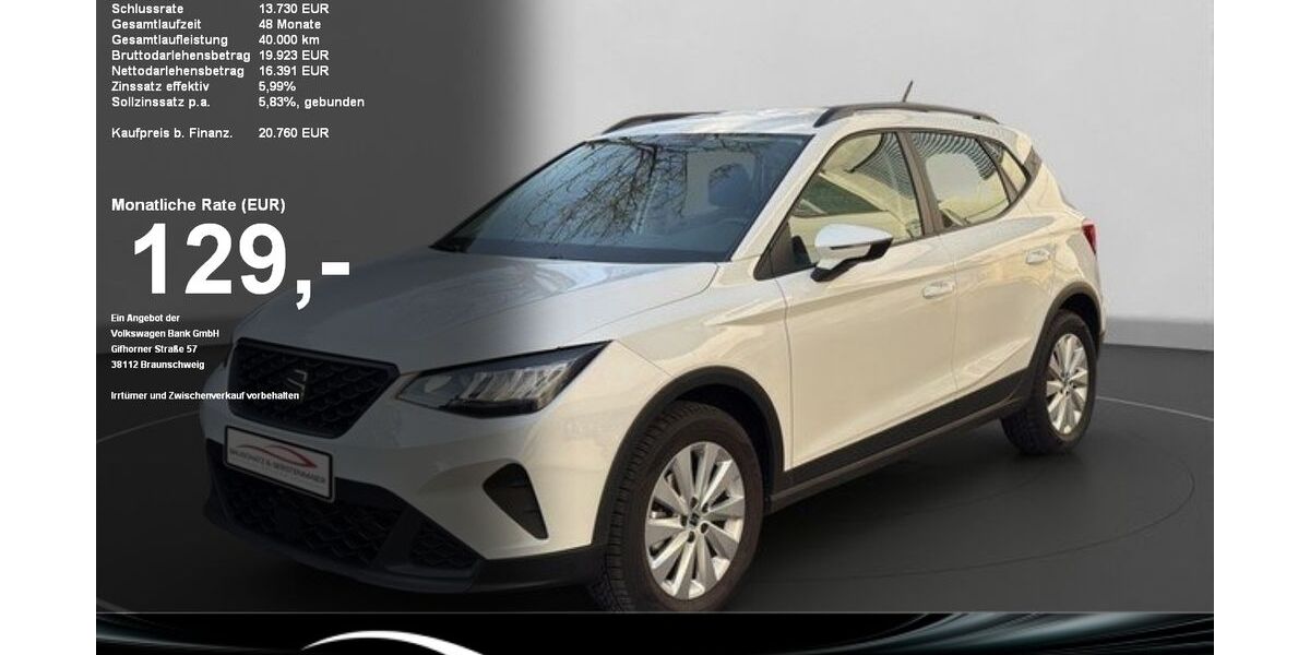 Seat Arona 16.867 km 19.990 &euro; Baden-Baden 76530