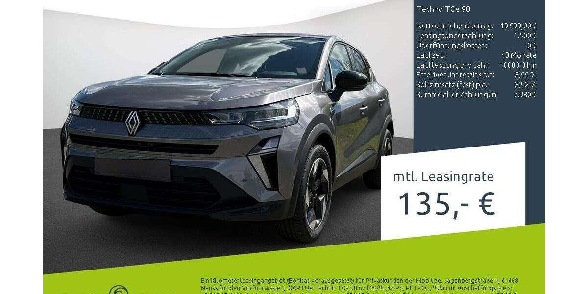 Renault Captur 2.500 km 19.999 &euro; Borken 46325