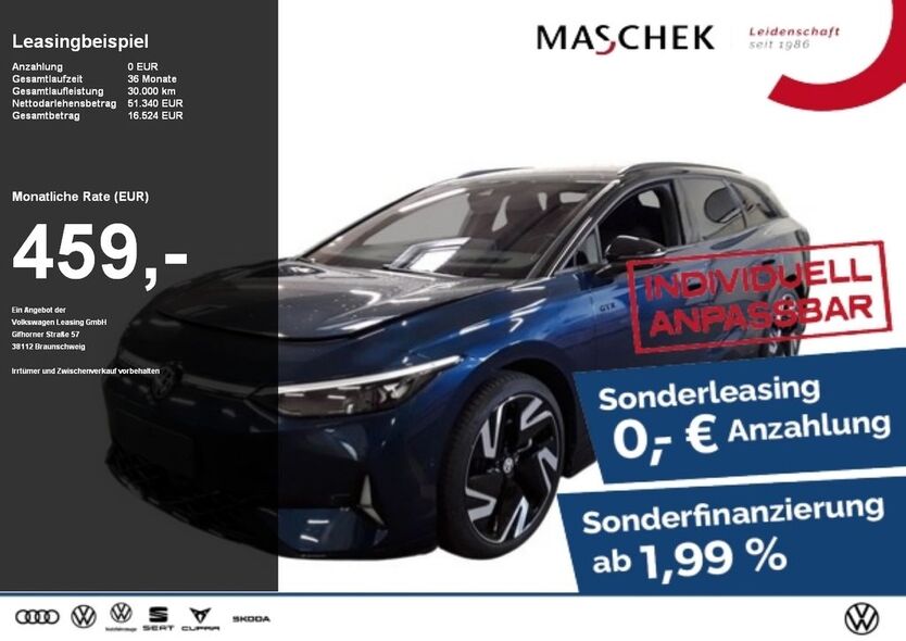 VW ID.7 7.500 km 50.220 € Wackersdorf 92442