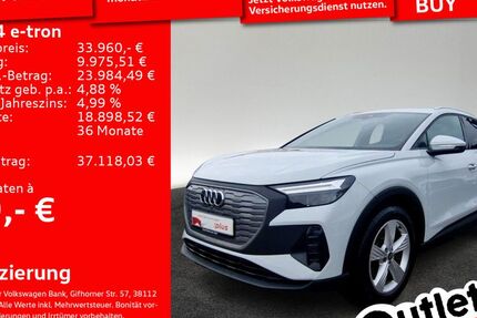 Audi Q4 e-tron 23.684 km 33.960 &euro; Senden 89250