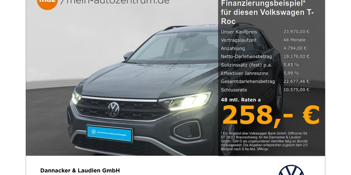 VW T-Roc 85.563 km 22.990 &euro; Lüneburg 21337