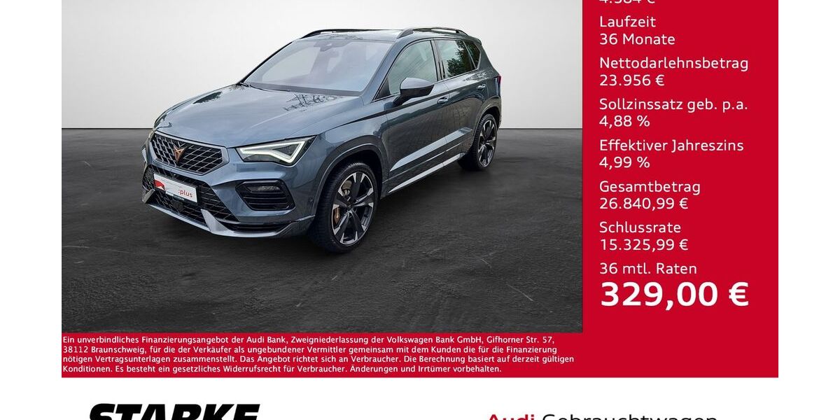 Cupra Ateca 60.559 km 28.540 € Osnabrück 49080