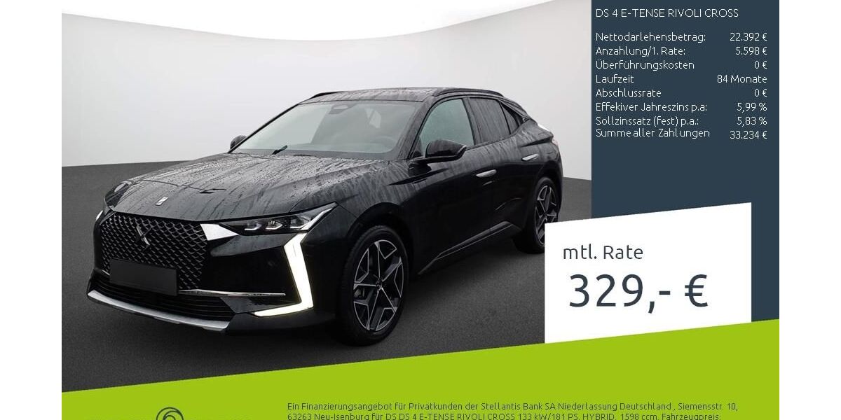 Citroen DS4 33.942 km 27.770 &euro; Ahaus 48683