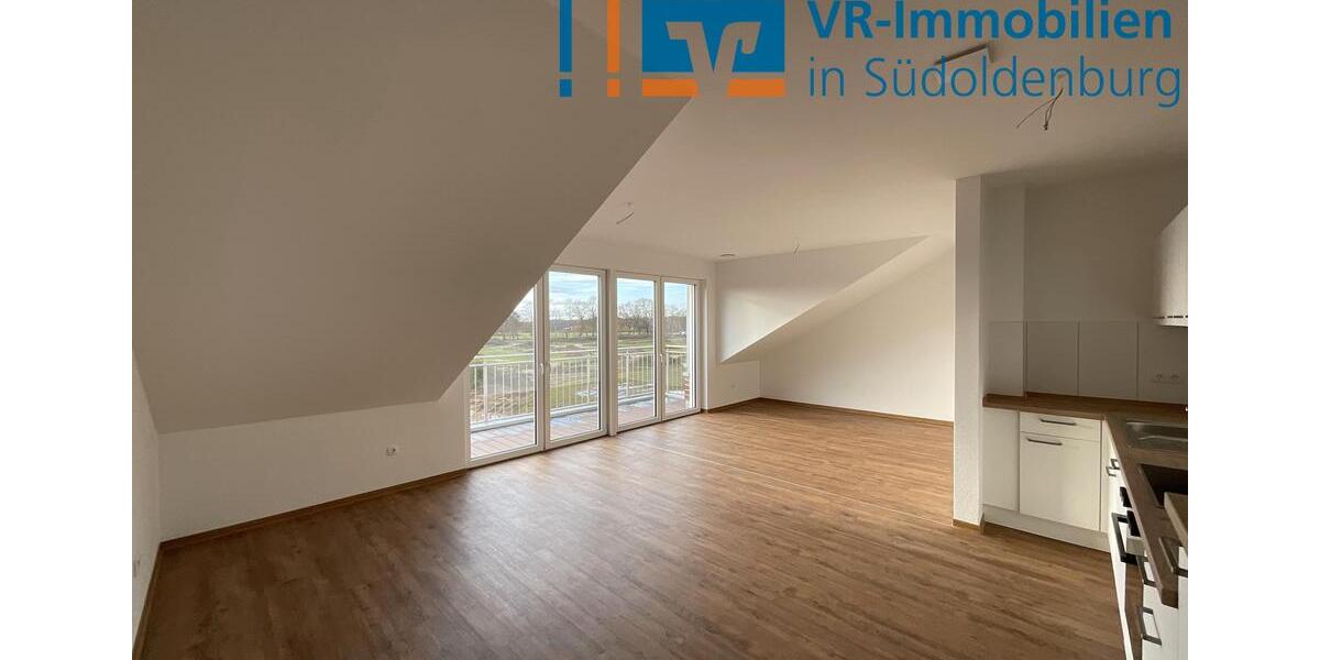 Dachgeschoßwohnung Cloppenburg - 2 Zimmer, 82 m&sup2;, 775&euro; | Angebot:23542174