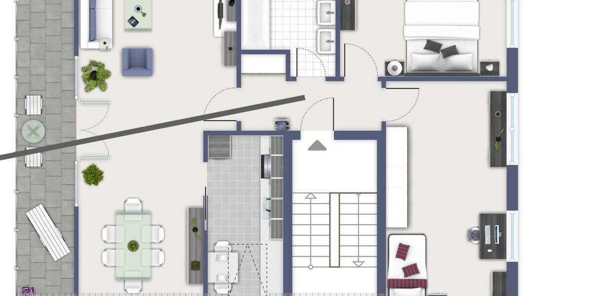 Etagenwohnung Mahlberg - 3 Zimmer, 88 m&sup2;, 780&euro; | Angebot:26433350
