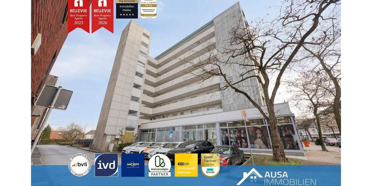 Etagenwohnung Beckum - 1 Zimmer, 35 m&sup2;, 49.000&euro; | Angebot:27337184