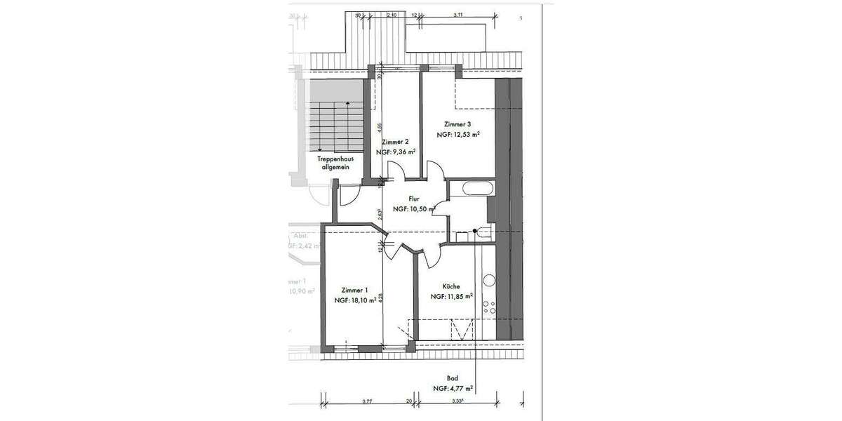 Vermietete Wohnung mit Perspektive – Kapitalanlage in Erfurt 3 zimmer