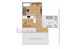 Erdgeschoßwohnung Hutthurm - 2 Zimmer, 42 m&sup2;, 450&euro; | Angebot:26403677