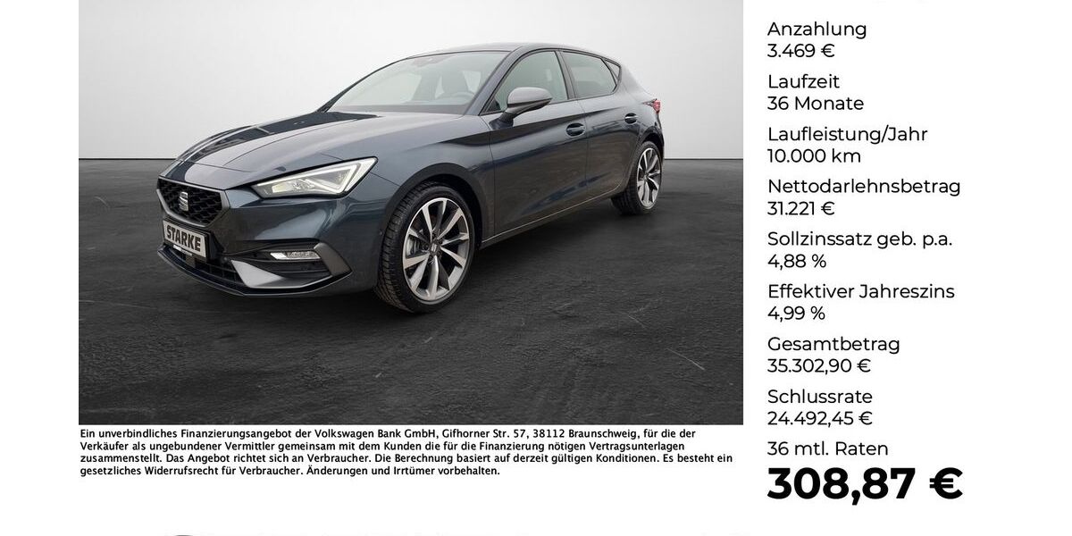 Seat Leon 10.000 km 33.440 &euro; Vechta 49377