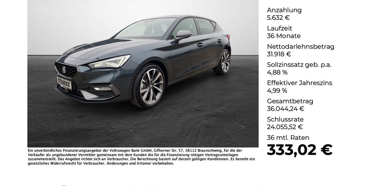 Seat Leon 2.500 km 36.490 &euro; Vechta 49377