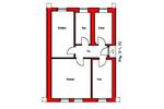 Erdgeschoßwohnung Neustadt in Sachsen - 3 Zimmer, 61 m&sup2;, 374&euro; | Angebot:19870624