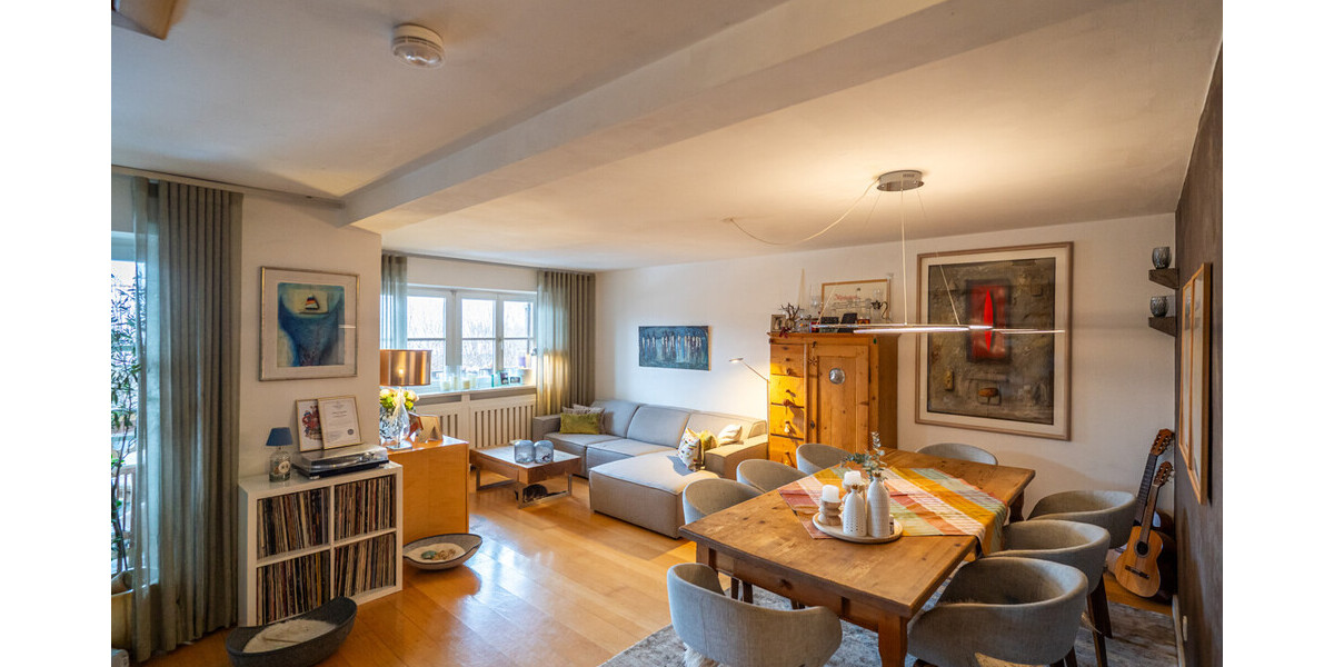 Wohnen am Tegernsee! Familienhaus mit Sauna, Kamin & Bergblick - Reihenmittelhaus Gmund am Tegernsee | Angebot:25714536